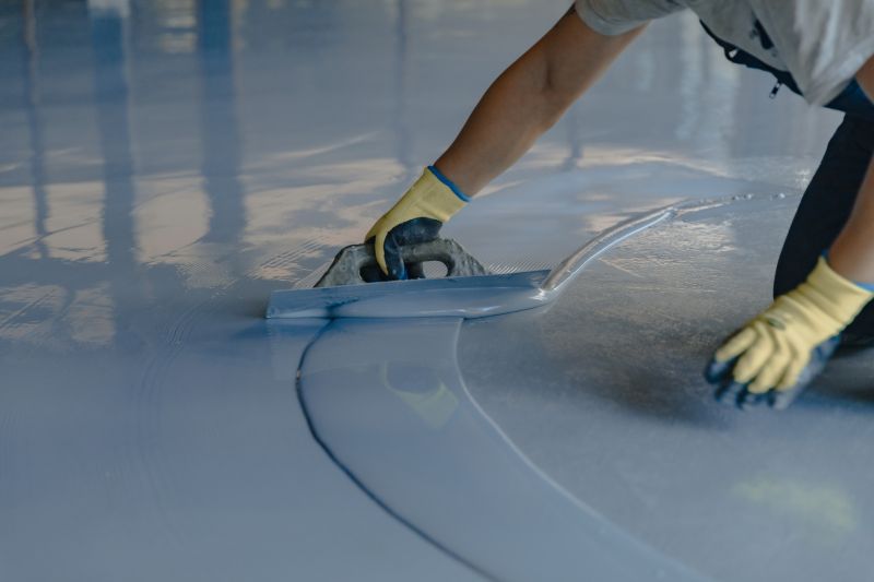 Garage Floor Epoxy Installation
