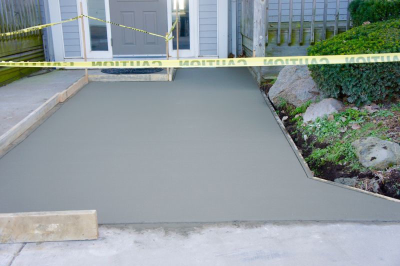 Patio Concrete Pouring